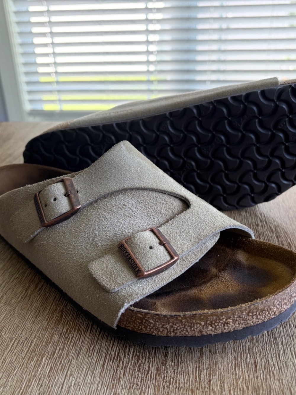 Birkenstock Zurich SFB - Taupe Suede - 45
